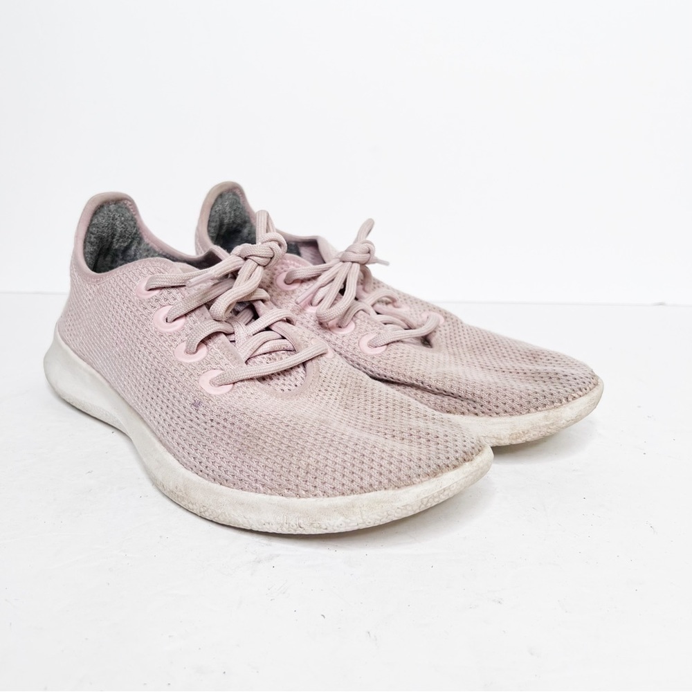 Allbirds Wool Runners Pink Blush Sneakers Size 10 Women’s